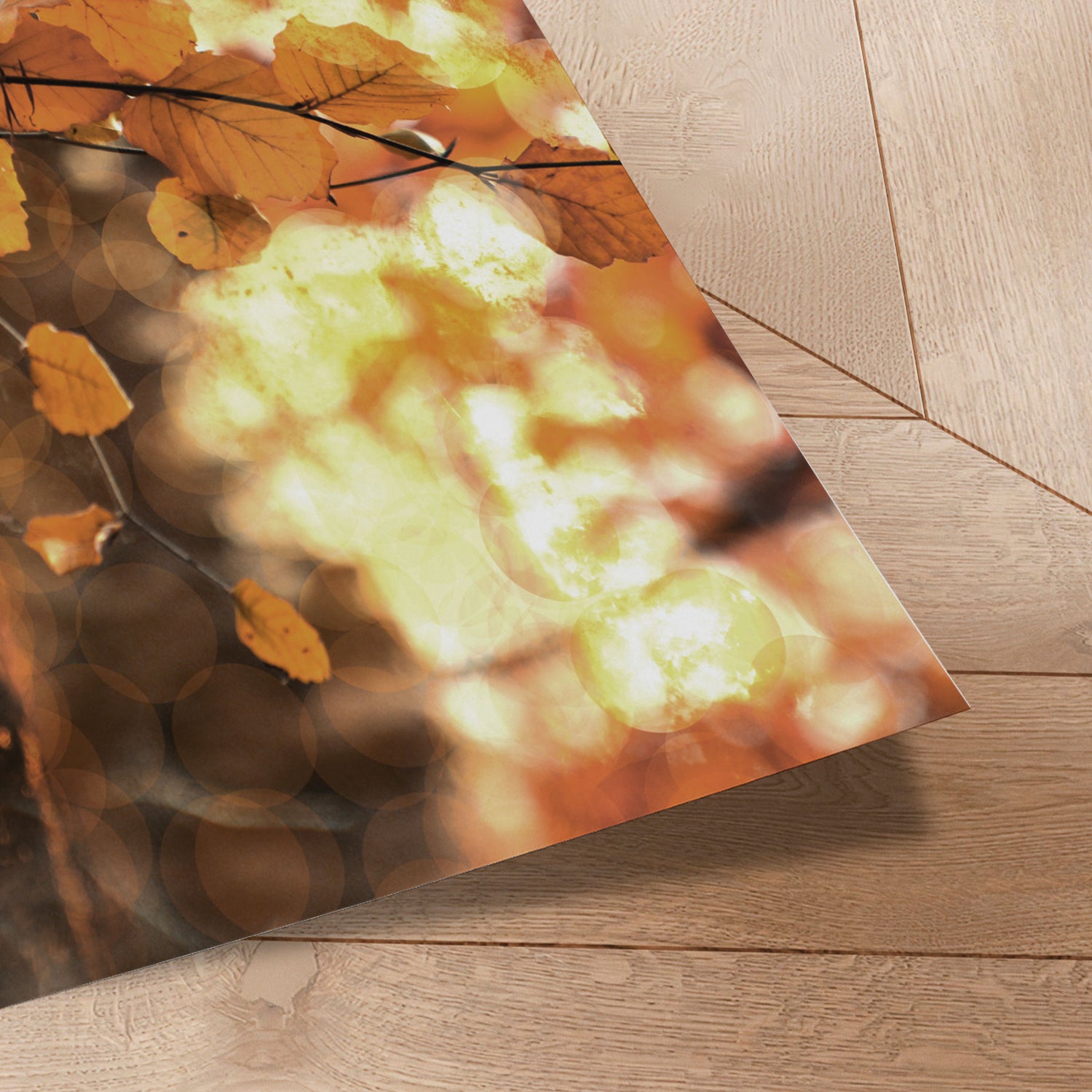 Plakat - Golden Leaves - Christina Sillen