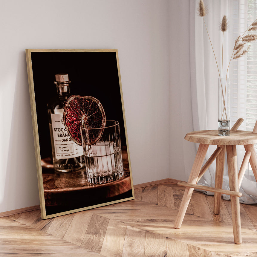 Plakat - Gin and Orange - Manuel Klappacher