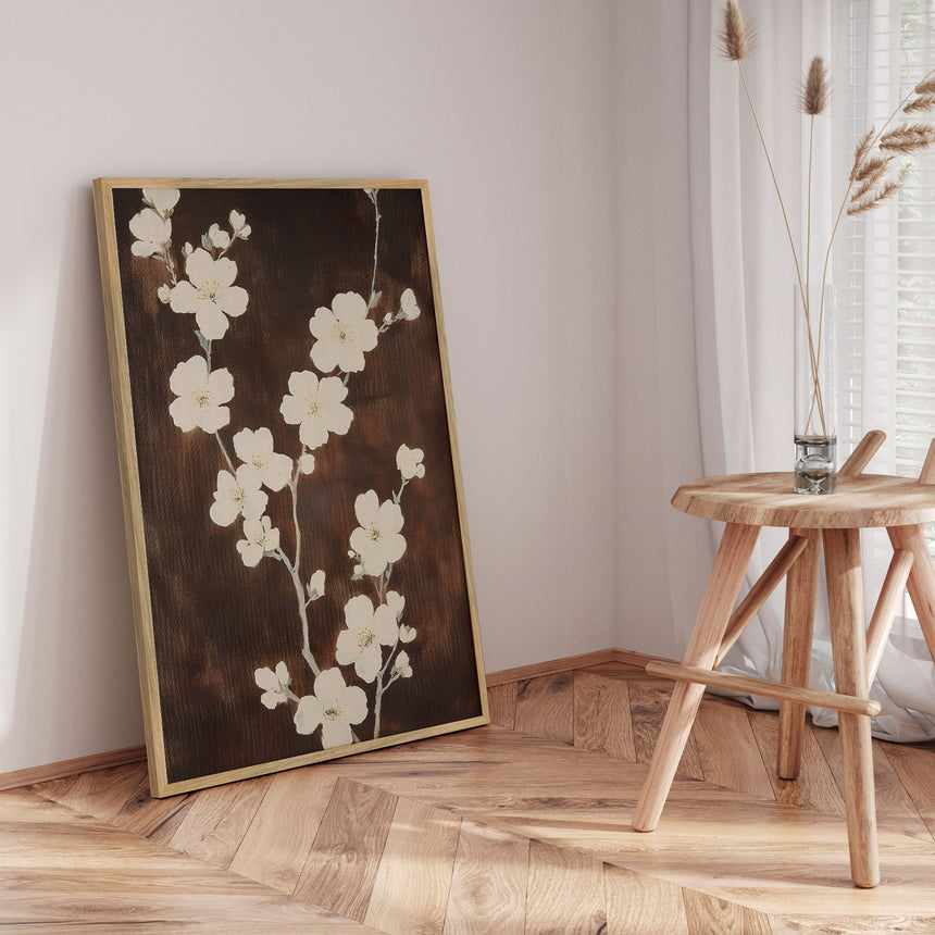 Plakat - White Cherry Blossom - Melloi Art Prints