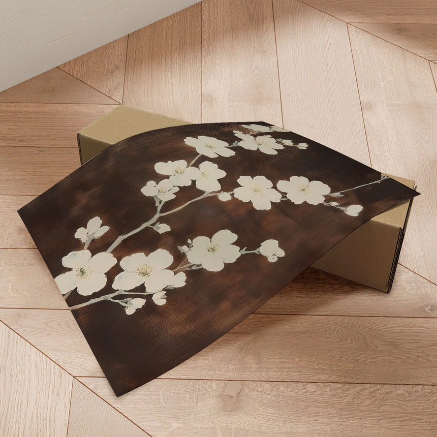 Plakat - White Cherry Blossom - Melloi Art Prints