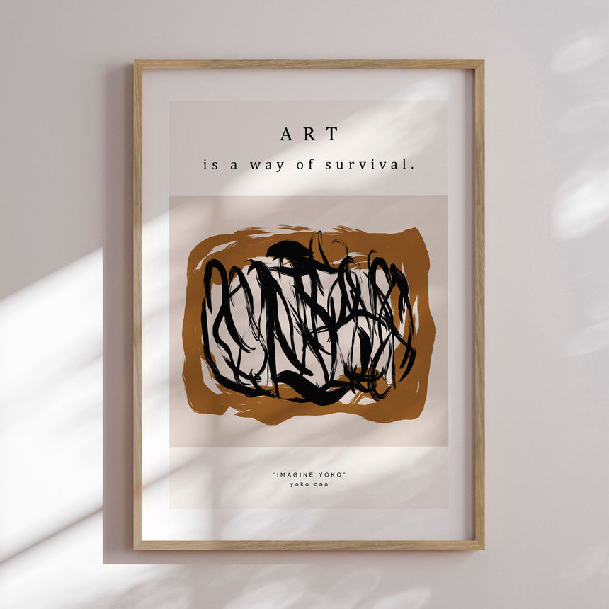 Plakat - Survival Scribbles - Treechild