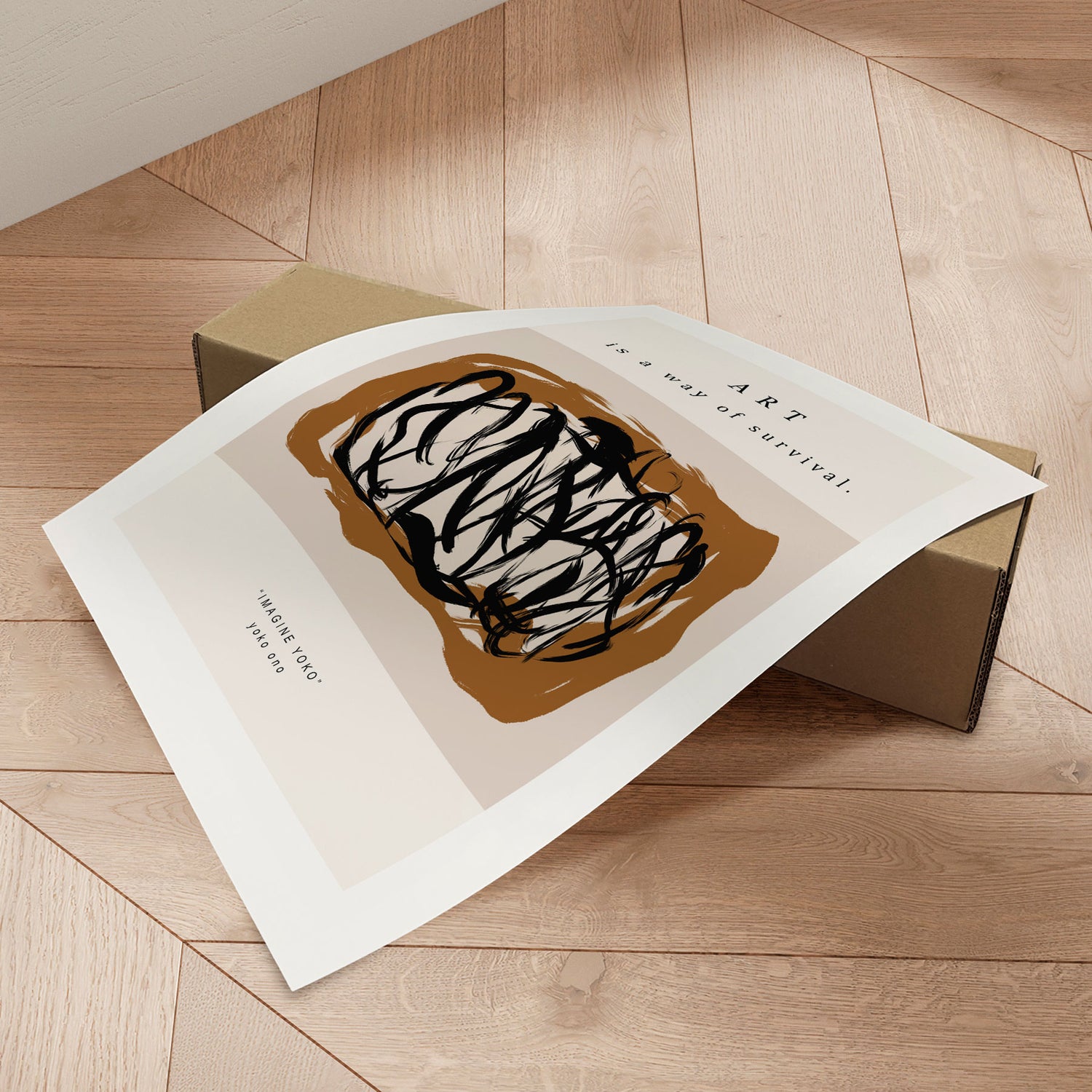 Plakat - Survival Scribbles - Treechild