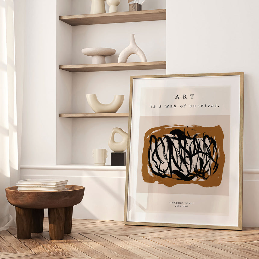 Plakat - Survival Scribbles - Treechild