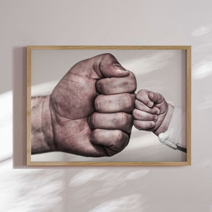 Plakat - Fist Bump Generations - Günter Kleber