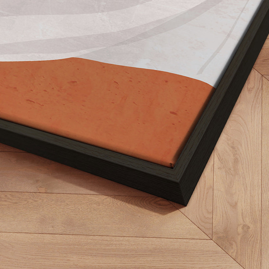 Lærredstryk - Minimal Art Girl - ThingDesign