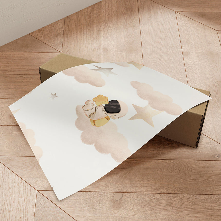 Plakat - Little Astronaut's Star Dream - Saskia Michele