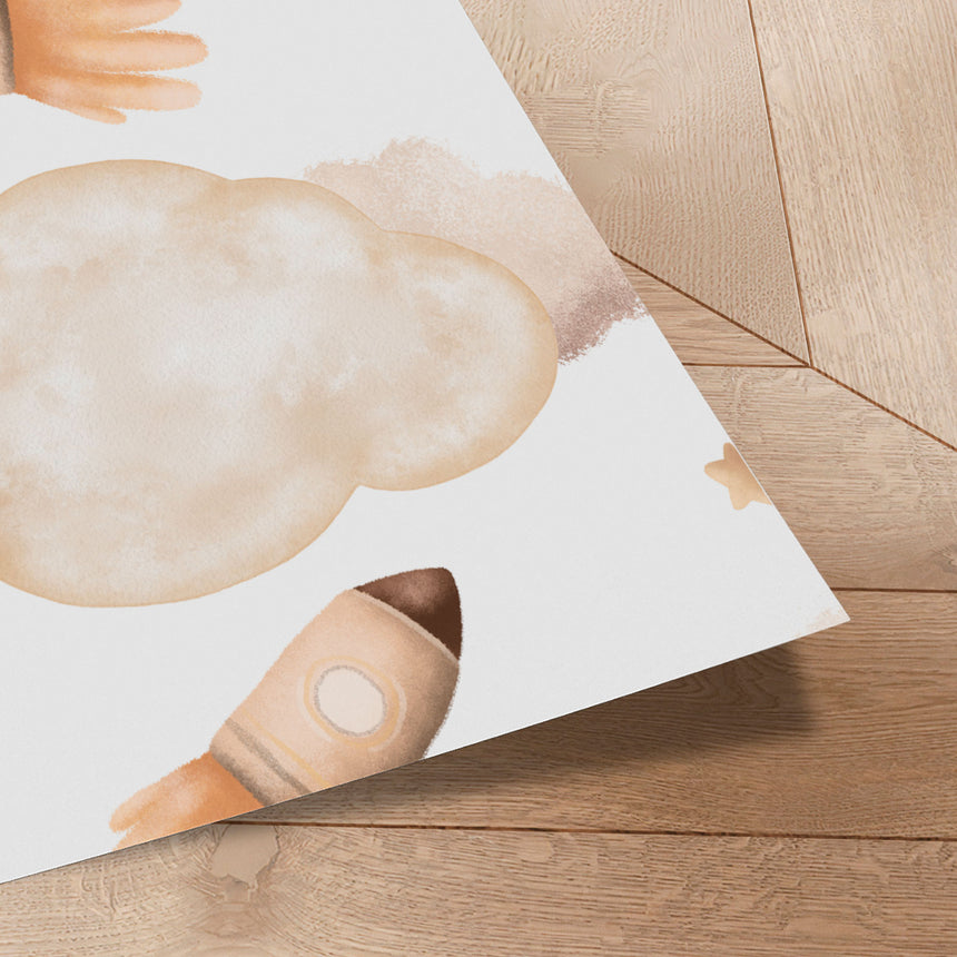 Plakat - Rocket Adventure - Saskia Michele