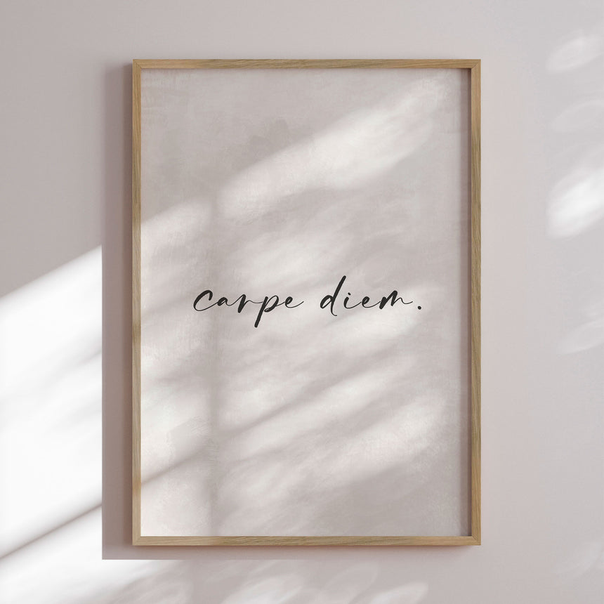 Plakat - Seize the Moment - Treechild