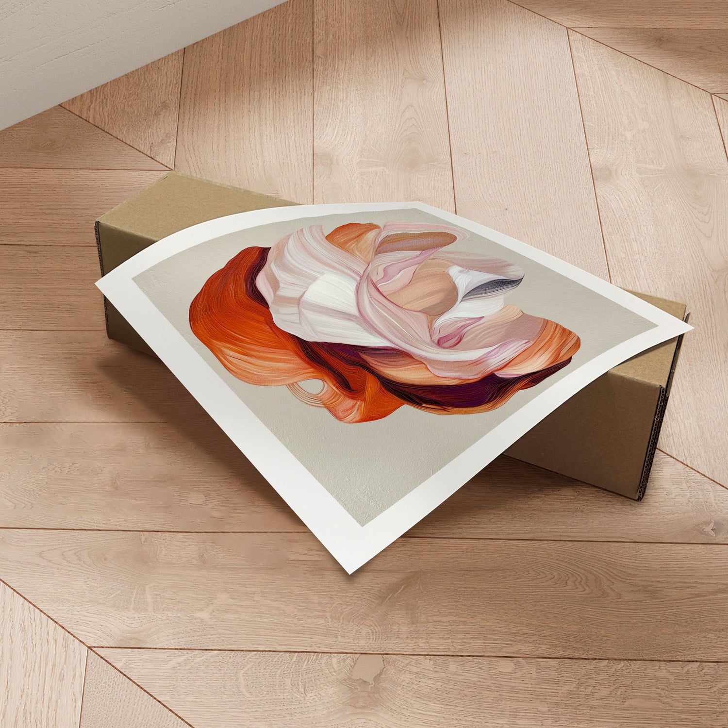 Plakat - Flow Flower II - Alma