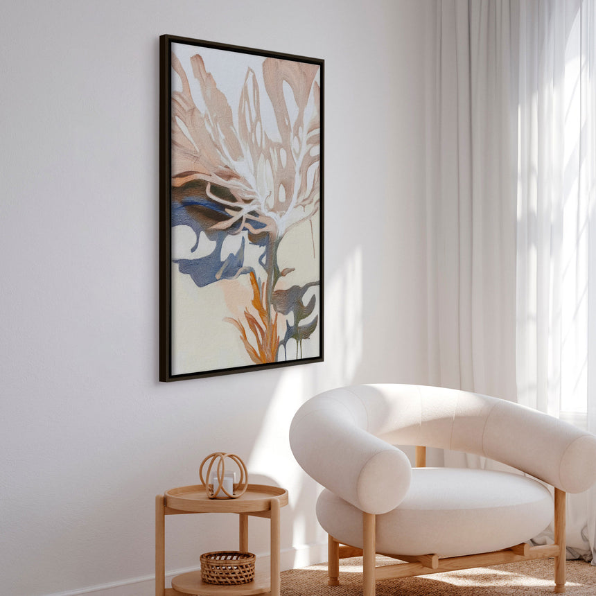 Lærredstryk - April flowers III - Alma