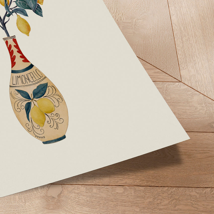 Plakat - Limoncello Lemon Tree - CATS AND DOTZ