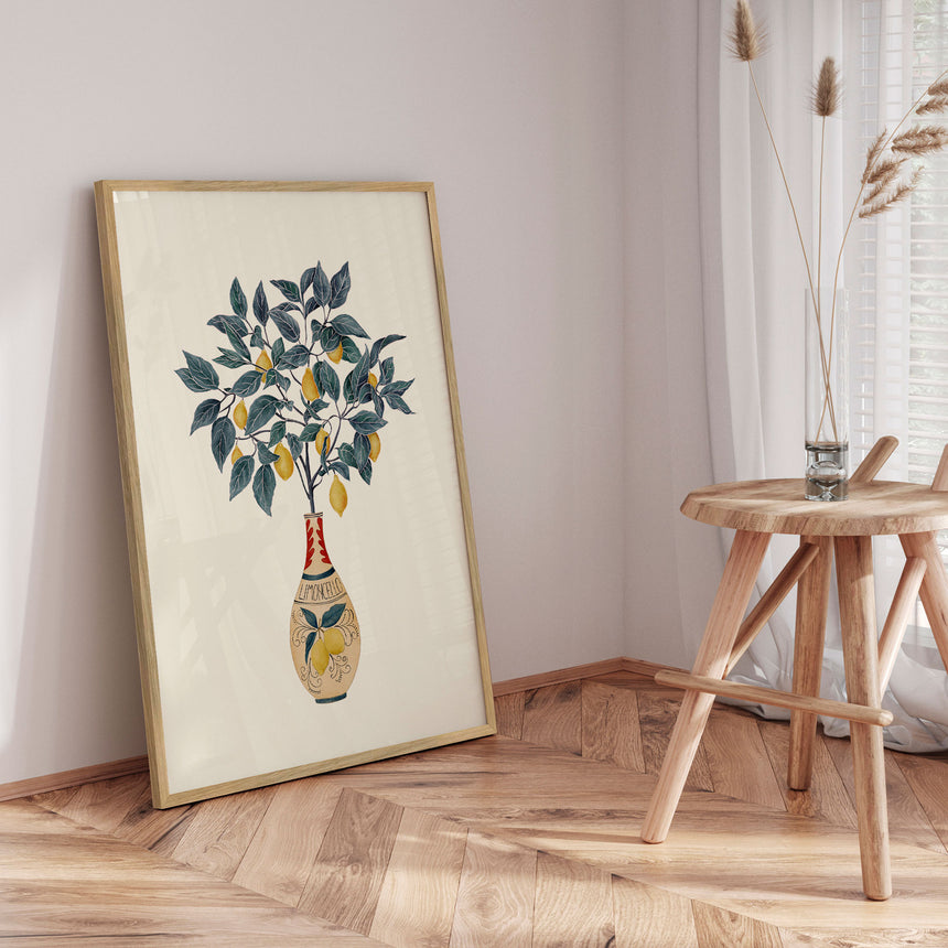 Plakat - Limoncello Lemon Tree - CATS AND DOTZ