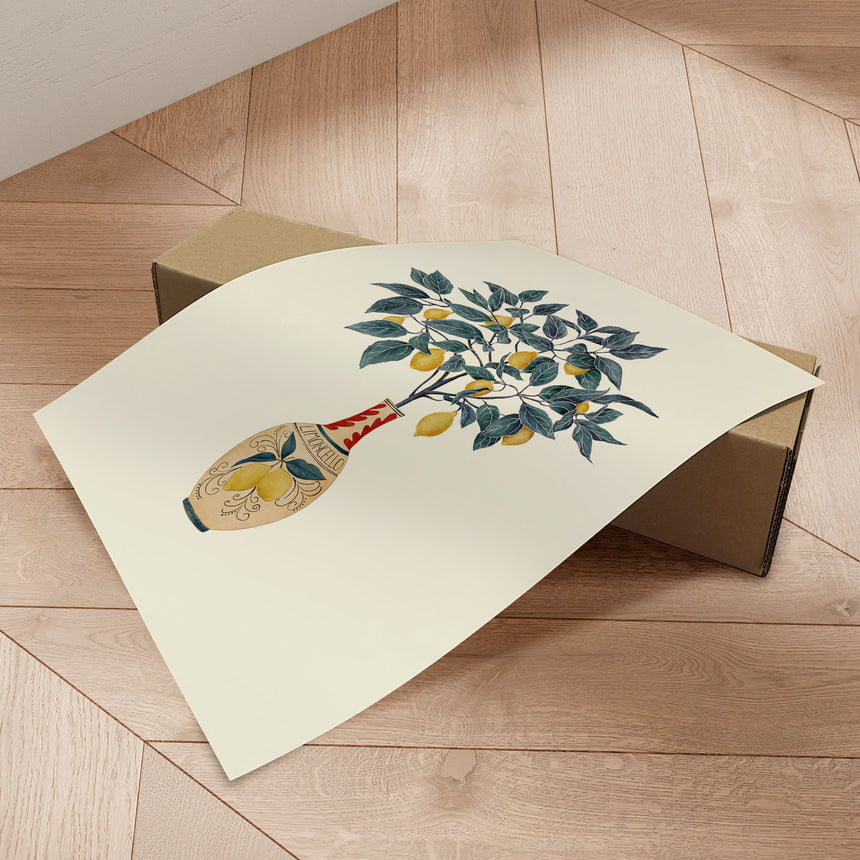 Plakat - Limoncello Lemon Tree - CATS AND DOTZ