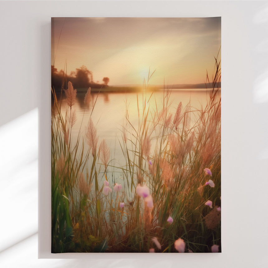 Lærredstryk - Sunlit Tranquility - Andreas Magnusson