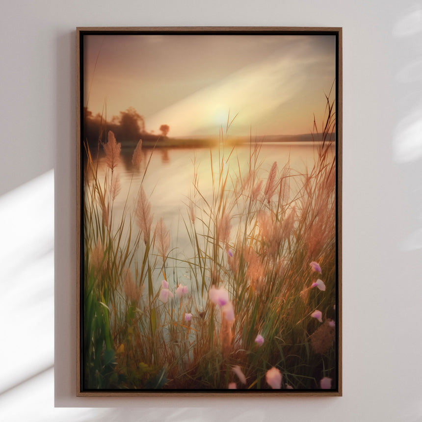 Lærredstryk - Sunlit Tranquility - Andreas Magnusson