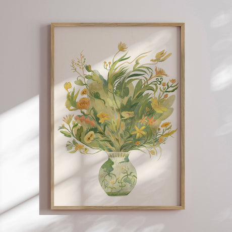 Plakat - A Vase Full Of Flowers - Hieuchau - Incado