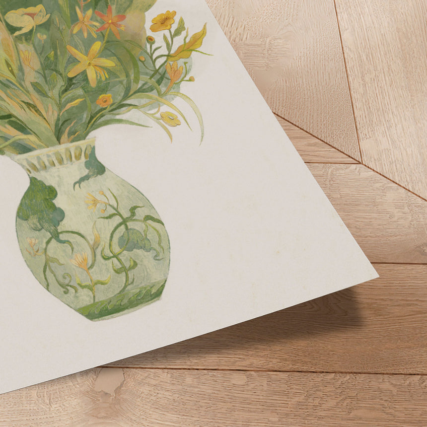 Plakat - A Vase Full Of Flowers - Hieuchau - Incado