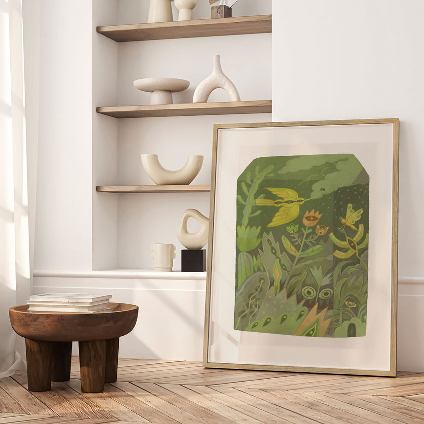 Plakat - Whimsical Nature Inspired Landscape - Hieuchau - Incado