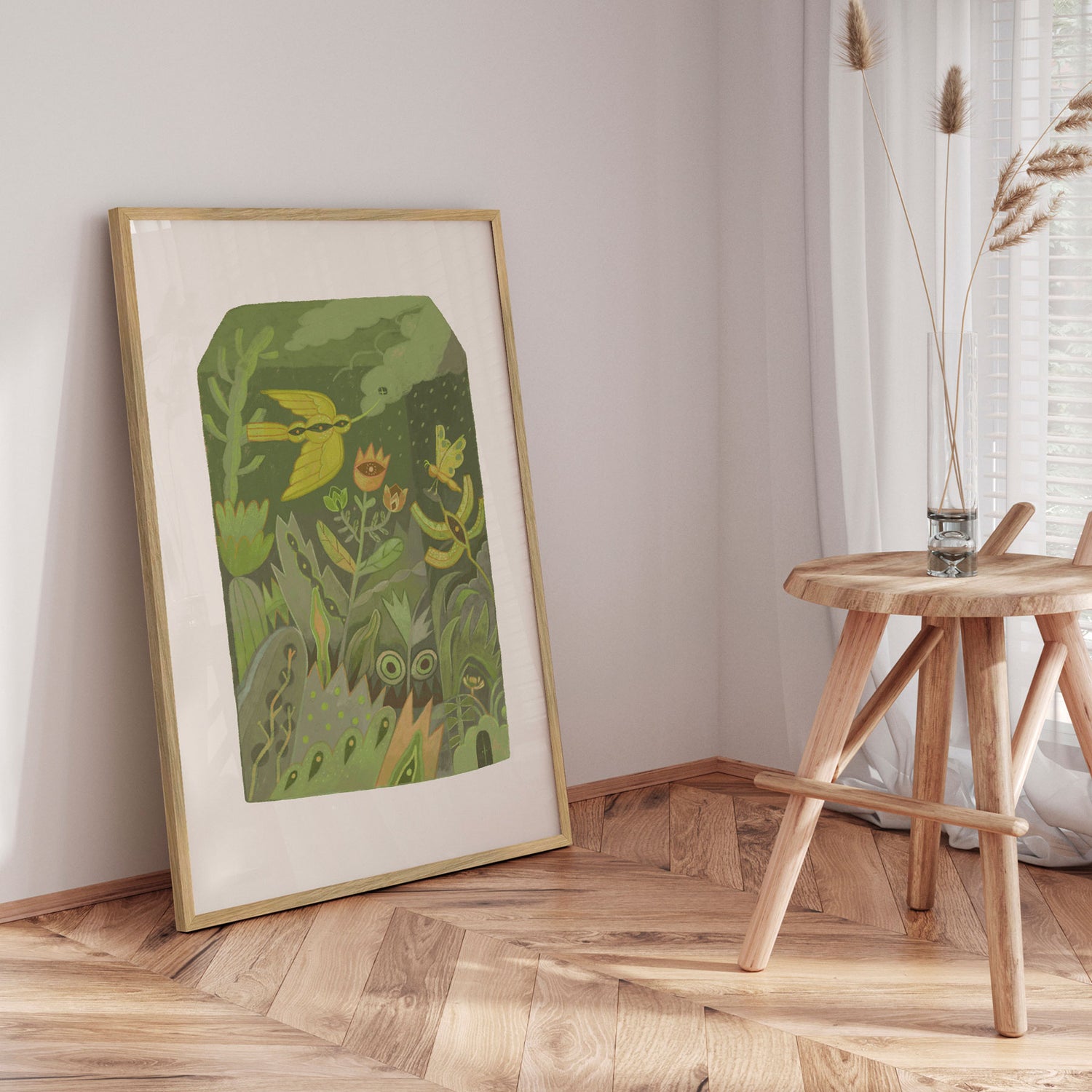 Plakat - Whimsical Nature Inspired Landscape - Hieuchau - Incado