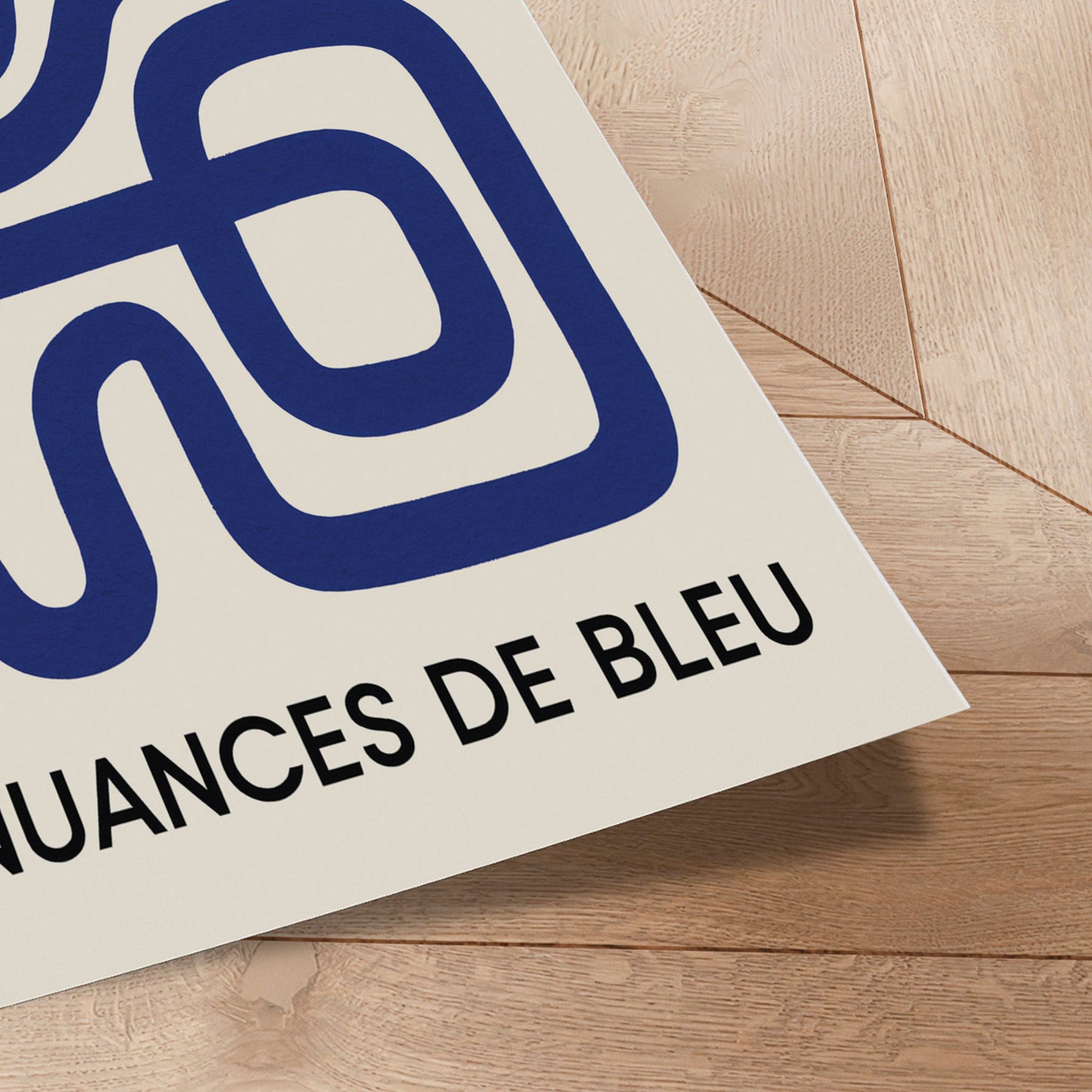 Plakat - Blue Maze Flow - Treechild - Incado