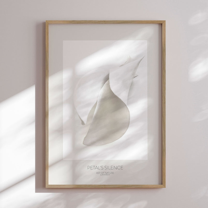 Plakat - Petal's Silence - Jenja Braun