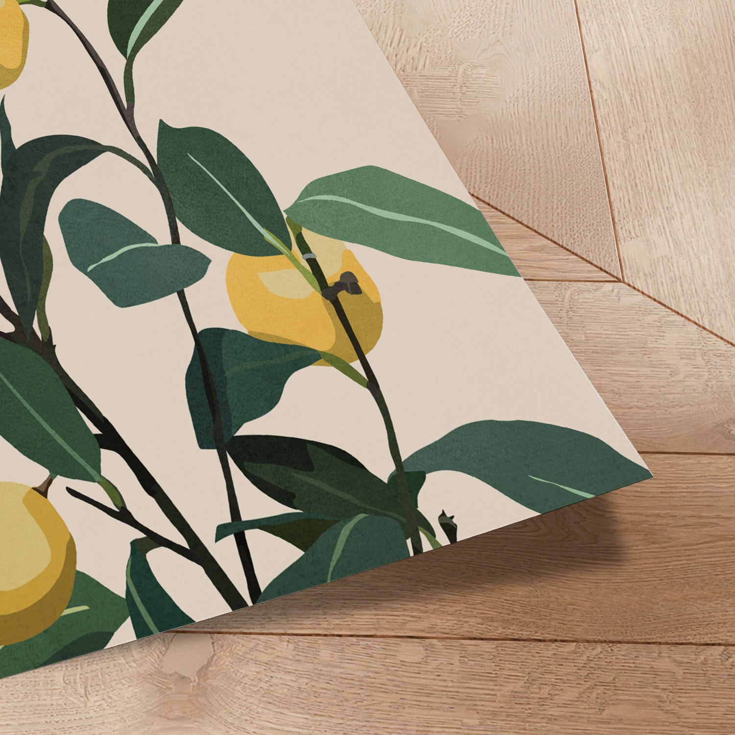 Plakat - Citrus Serenity - City Art - Incado