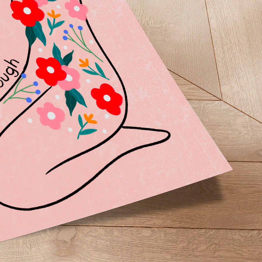 Plakat - Floral Embrace - Bea Müller