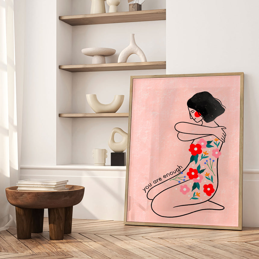 Plakat - Floral Embrace - Bea Müller