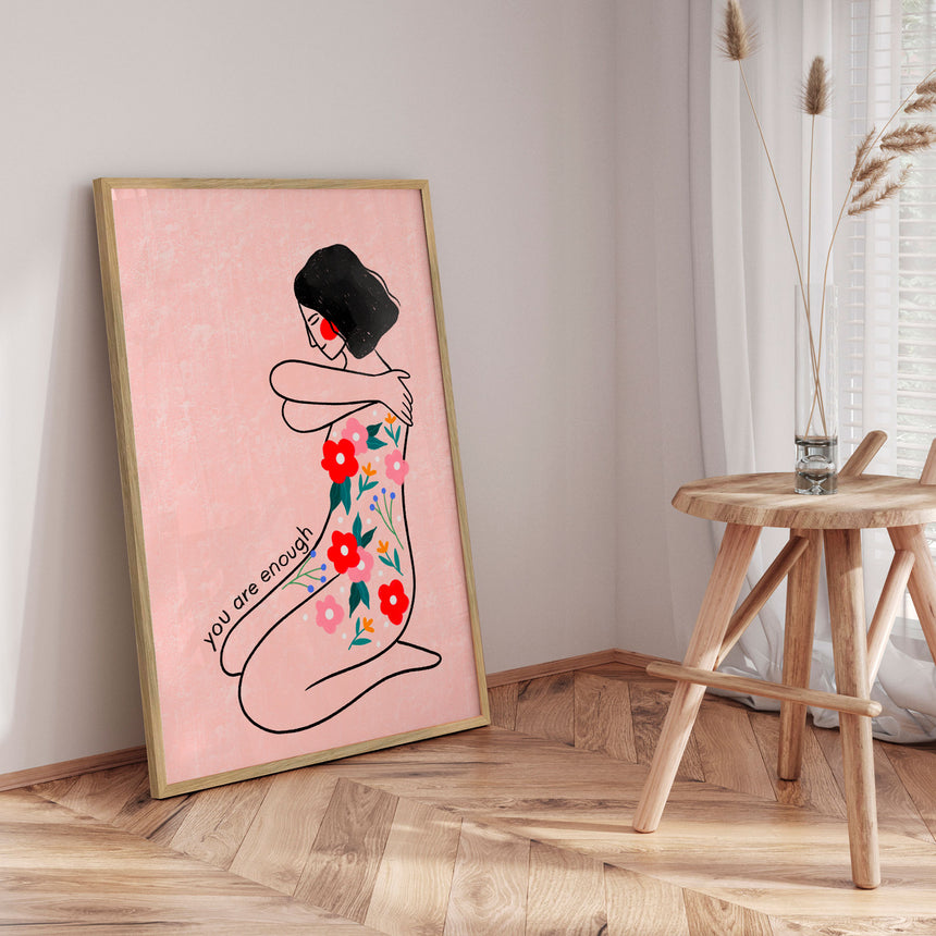 Plakat - Floral Embrace - Bea Müller