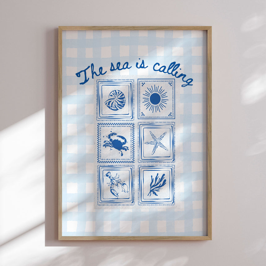 Plakat - Sea Life Tiles - Jolly and Dash