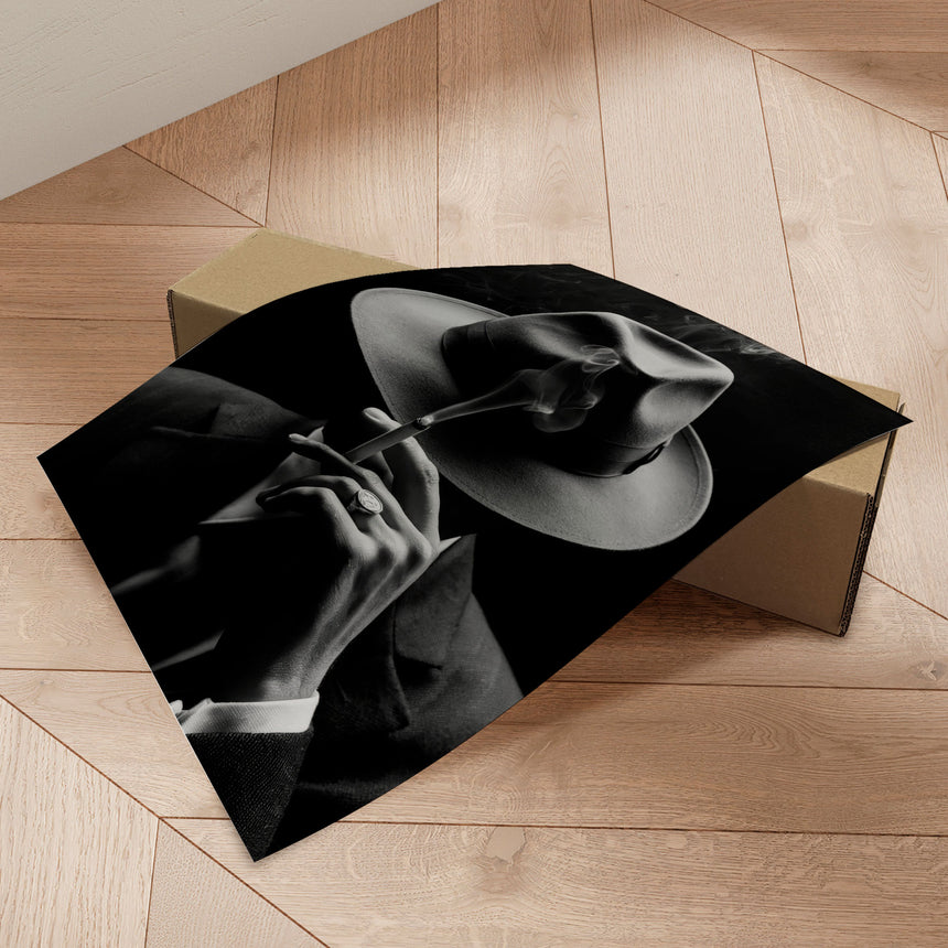 Plakat - The Smoking Detective - Andreas Magnusson