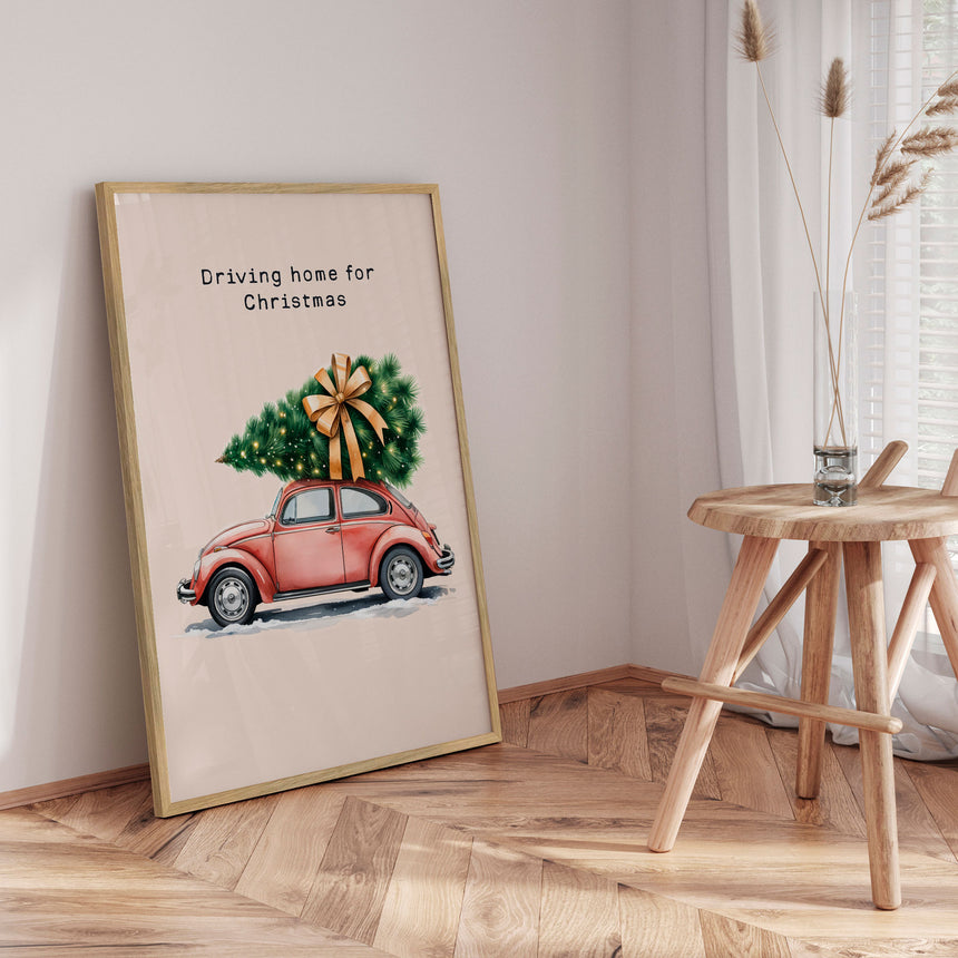 Plakat - Driving Home for Christmas - Andreas Magnusson