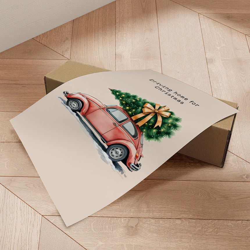 Plakat - Driving Home for Christmas - Andreas Magnusson