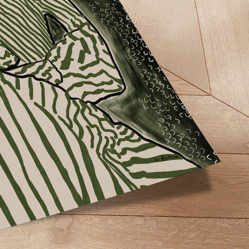 Plakat - Woman Sitting - Sharyn Bursic - Incado