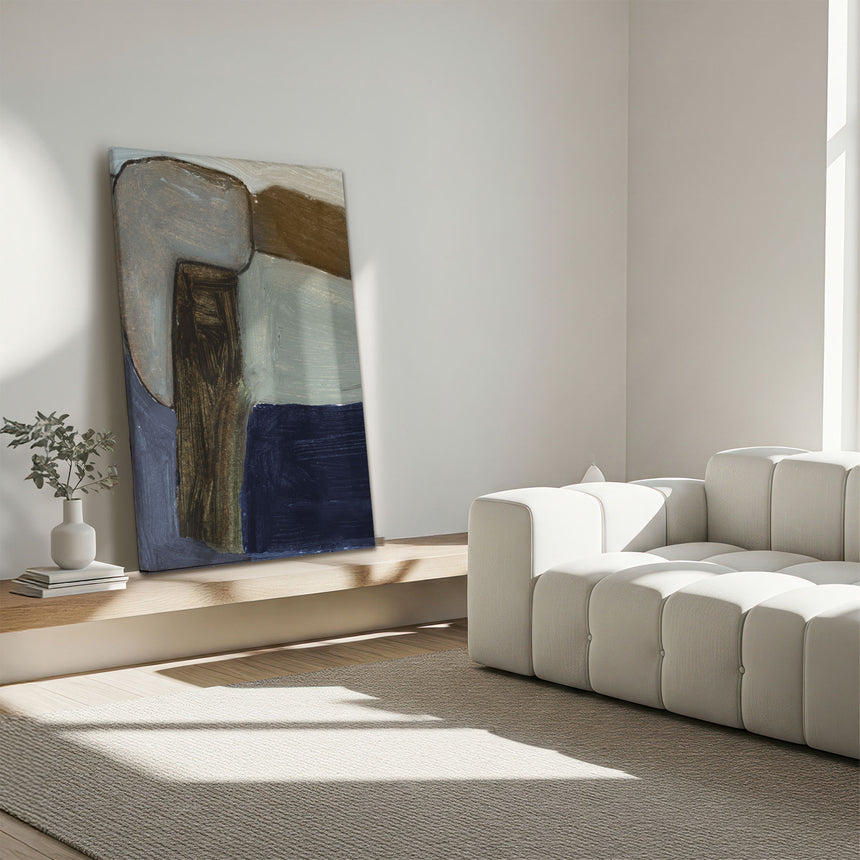 Lærredstryk - Pieces - Dan Hobday