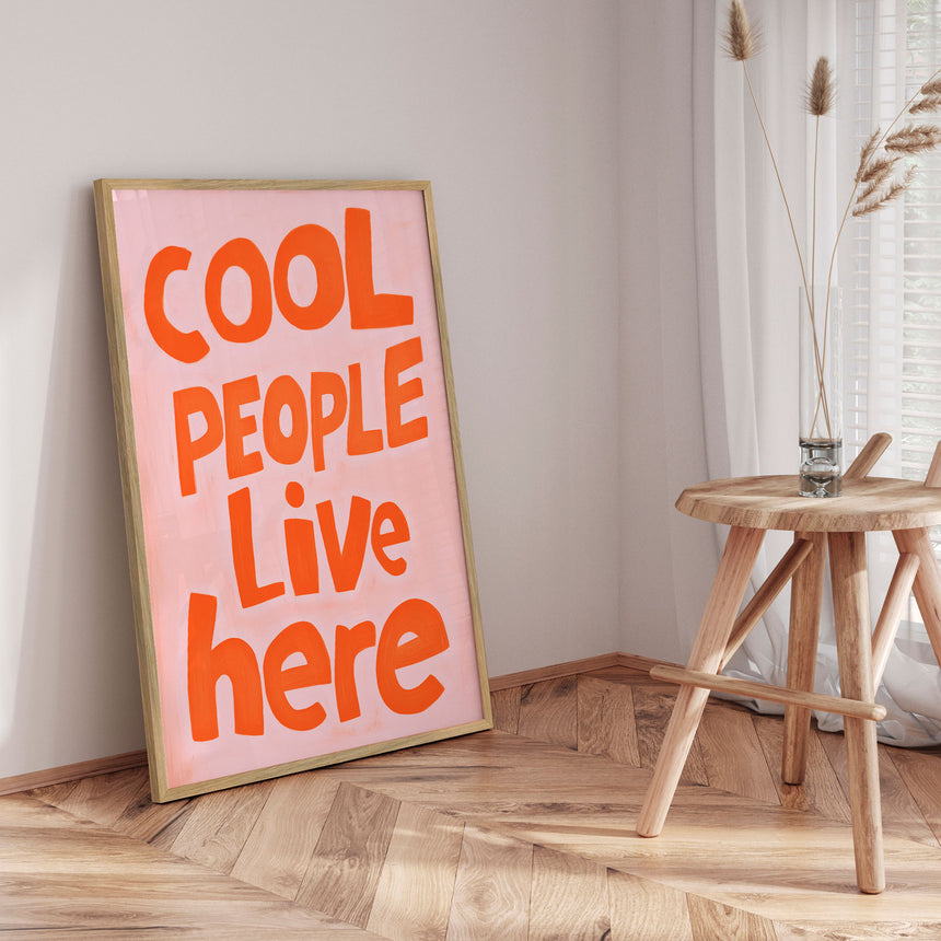 Plakat - Cool People - Kathrin Pienaar