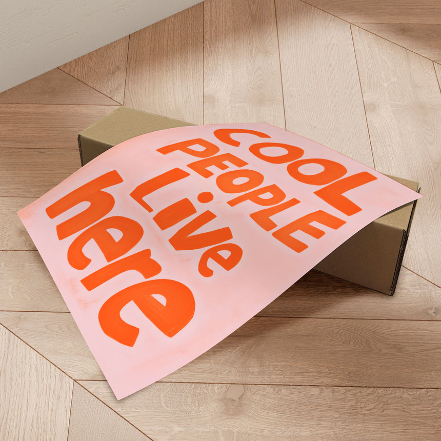 Plakat - Cool People - Kathrin Pienaar