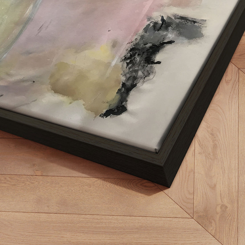 Håndlavet maleri i ramme - Courage and Celebration - Kristin Brin - Mixed media