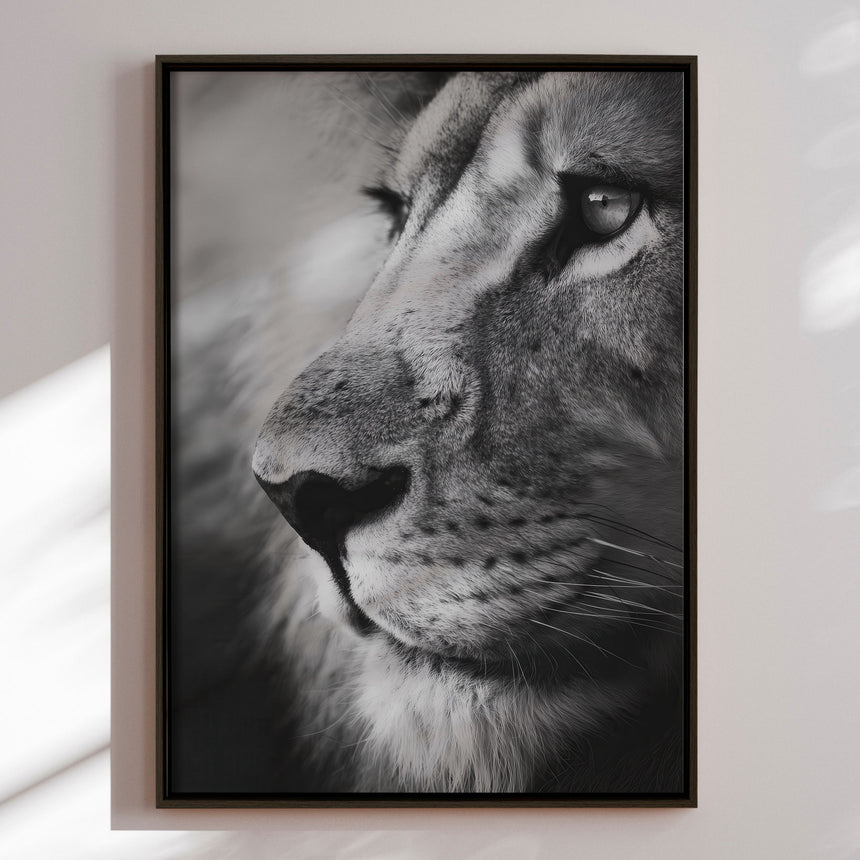 Lærredstryk - Old Lion - Treechild