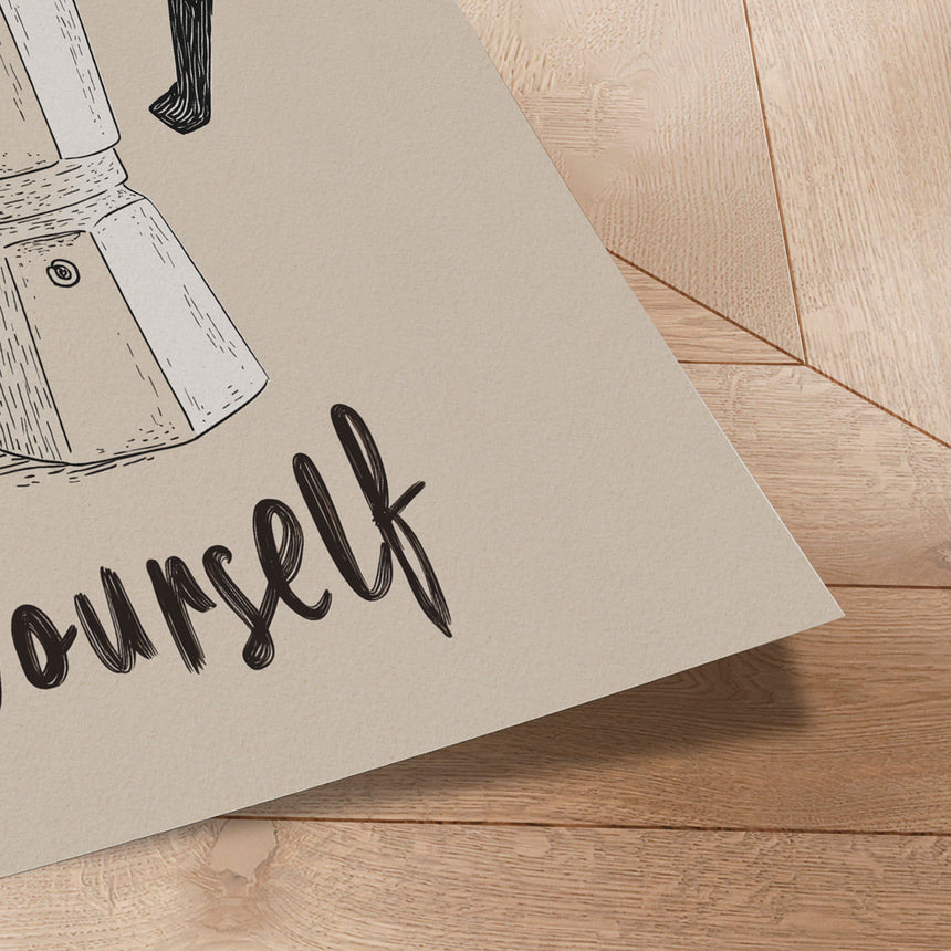 Plakat - Espresso Yourself - Andreas Magnusson