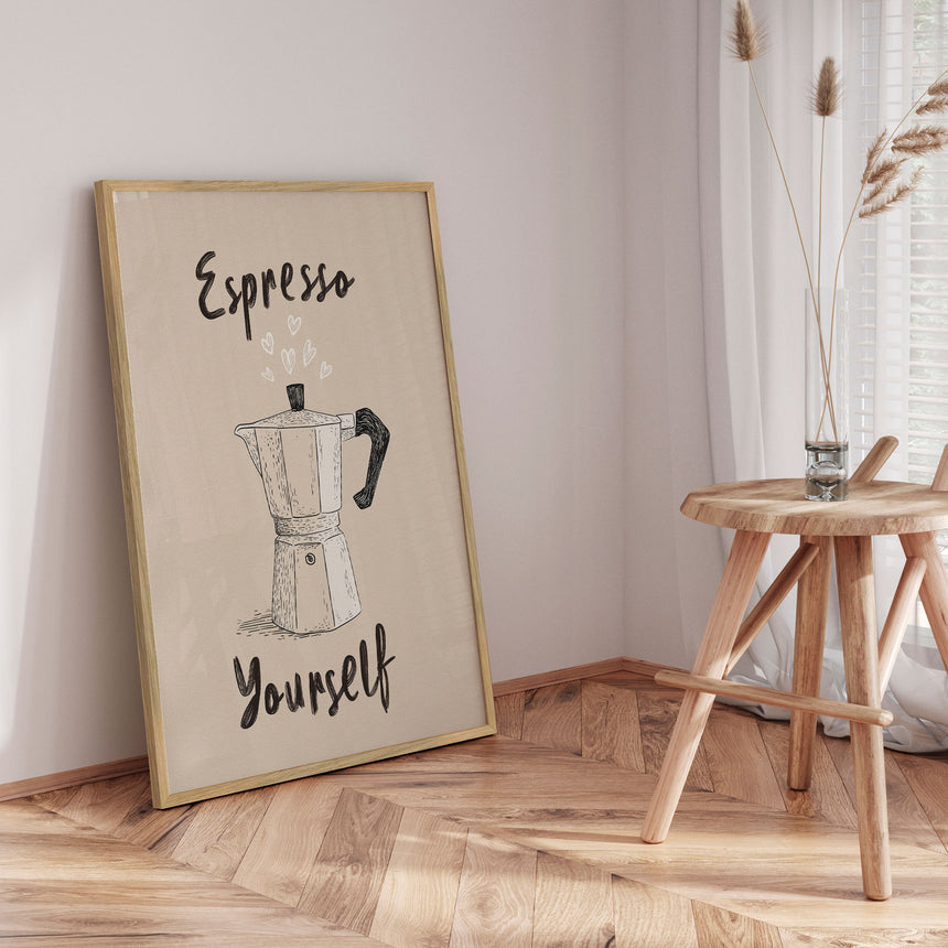 Plakat - Espresso Yourself - Andreas Magnusson