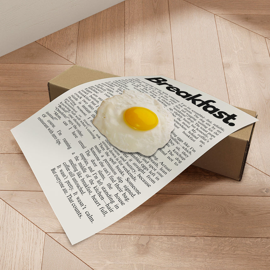 Plakat - Breakfast