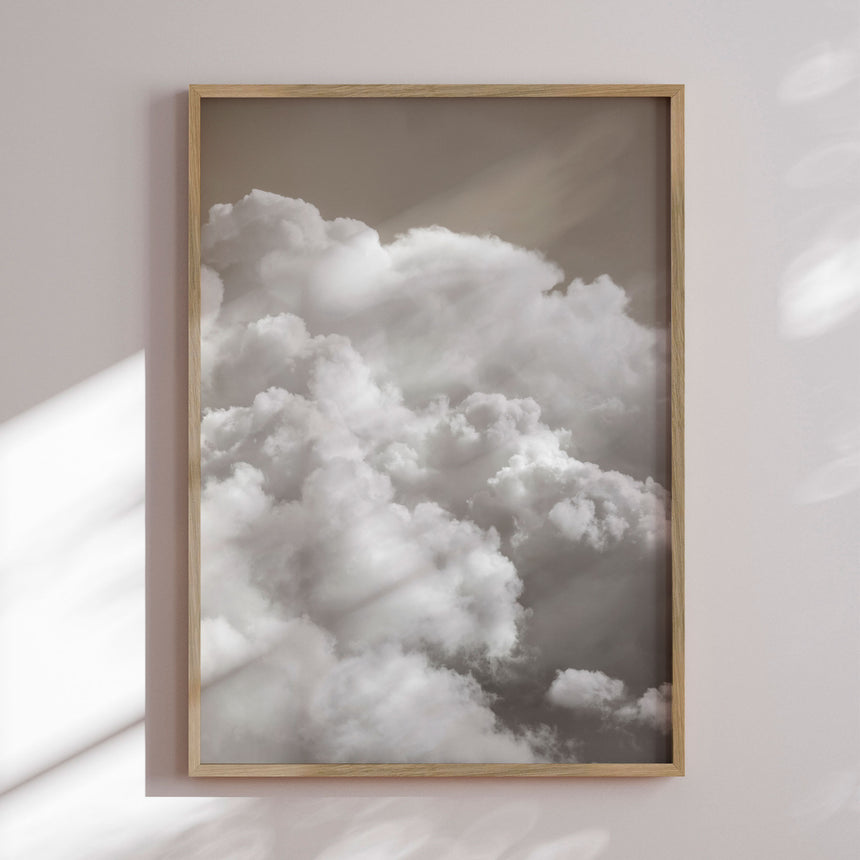 Plakat - Sandy Clouds - Mareike Böhmer