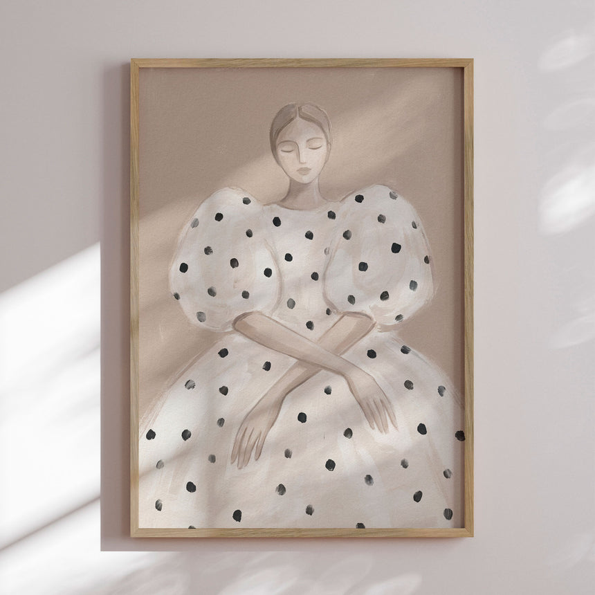Plakat - Polka Dotted Dress - Andreas Magnusson