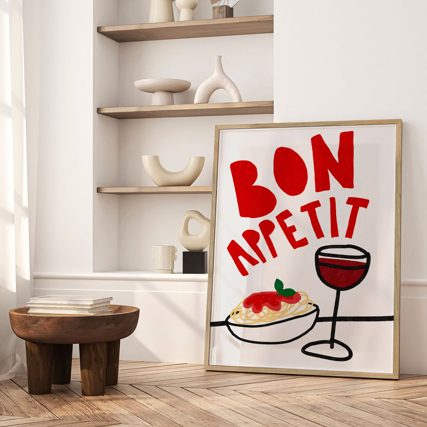 Plakat - Bon Appetit - Athene Fritsch