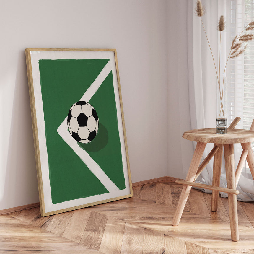 Plakat - Soccer Ball Corner - Andreas Magnusson