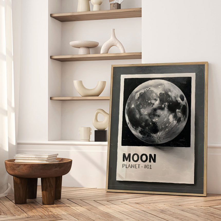 Plakat - Moon Planet - HUGO