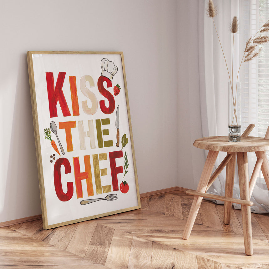 Plakat - Kiss The Chef - Andreas Magnusson