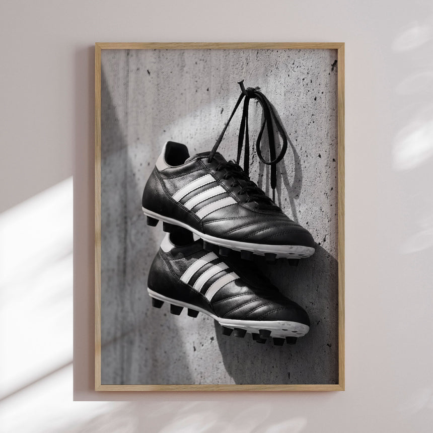 Plakat - Hanging Soccer Cleats - Andreas Magnusson