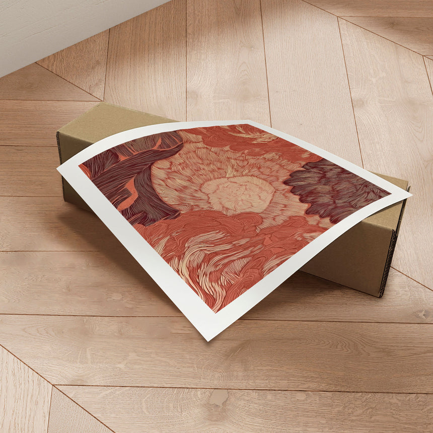 Plakat - Flowing Earth Tones II - Alma